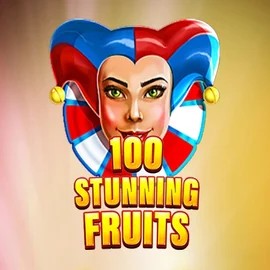 Logo of 100 Stunning Fruits from SYNOT Games at Fatpirate Casino