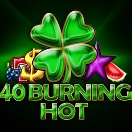40 Burning Hot logo by Amusnet Interactive Fatpirate Casino