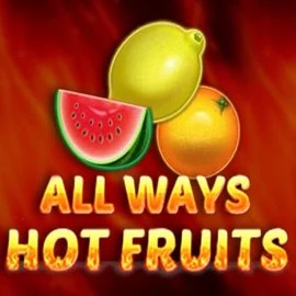 All Ways Hot Fruits slot logo by Amatic Industries at Fatpirate Casino