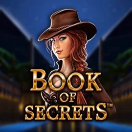 Book of Secrets slot logo by SYNOT Games at Fatpirate CasinoBook of Secrets