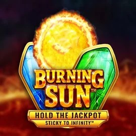 Burning Sun slot logo by Wazdan at Fatpirate CasinoBurning Sun