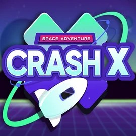 Logo of Crash X from Turbo Games at Fatpirate Casino