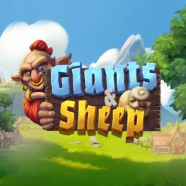 Giants and Sheep logo by Relax Gaming at Fatpirate CasinoGiants and Sheep
