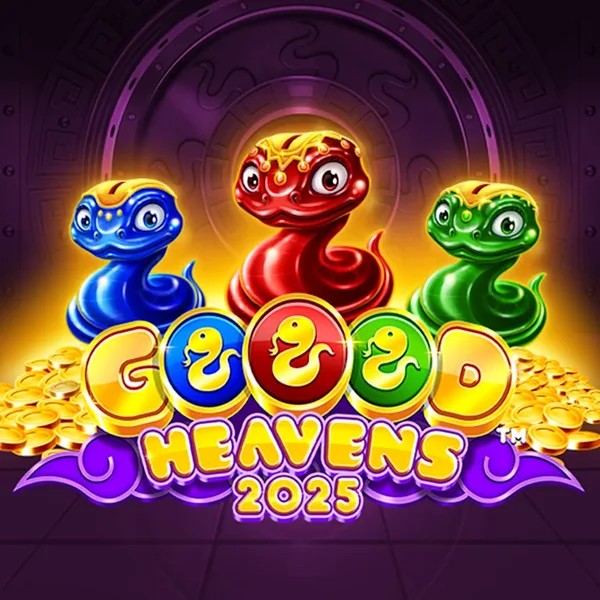 Goood Heavens slot logo by Rarestone Gaming at Fatpirate CasinoGoood Heavens