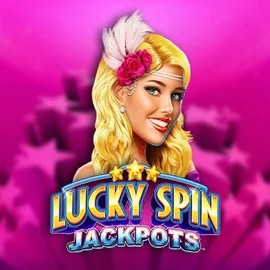 Lucky Spin Jackpots logo by Novomatic at Fatpirate Casino
