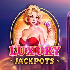 Luxury Jackpots online game logo by Triple Cherry on fatspirate.fr