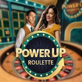PowerUP Roulette slot icon by Pragmatic Play, available at Fatpirate Casino