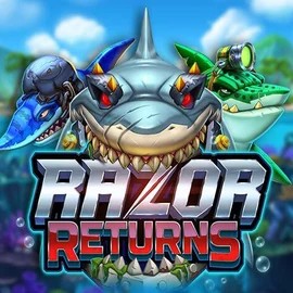 Logo of Razor Returns from Push Gaming at Fatpirate Casino