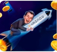 Rocket X slot logo by 1win Games at Fatpirate CasinoRocket X