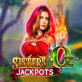 Sisters Of Oz Jackpots logo by Triple Edge Studios at Fatpirate CasinoSisters Of Oz Jackpots
