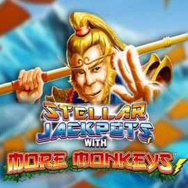Try Stellar Jackpots with More Monkeys slot by Lightning Box Game on fatspirate.fr – logo image