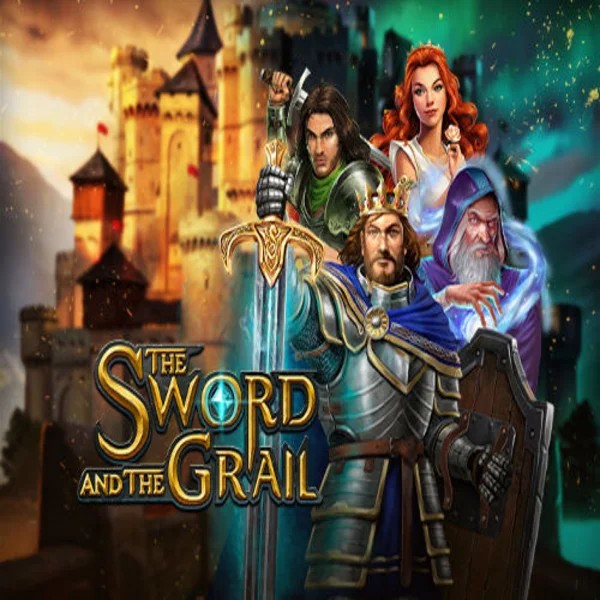 The Sword and the Grail casino game by Play'n GO – featured logo at Fatpirate Casino