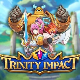 Trinity Impact logo by Play'n GO at Fatpirate Casino